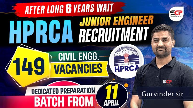 HPRCA JE Written Exam Preparation